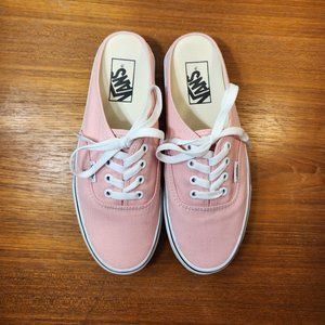 VANS Pink Canvas Sneaker Men (6.0)/ Women (7.5)